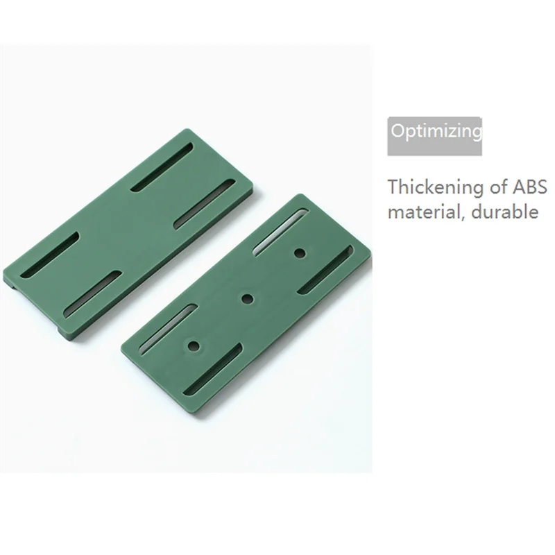 F-T 16 Uds soporte de enchufe sin perforaciones soporte de regleta fijador soporte de enchufe autoadhesivo organizadores de soportes de enchufe