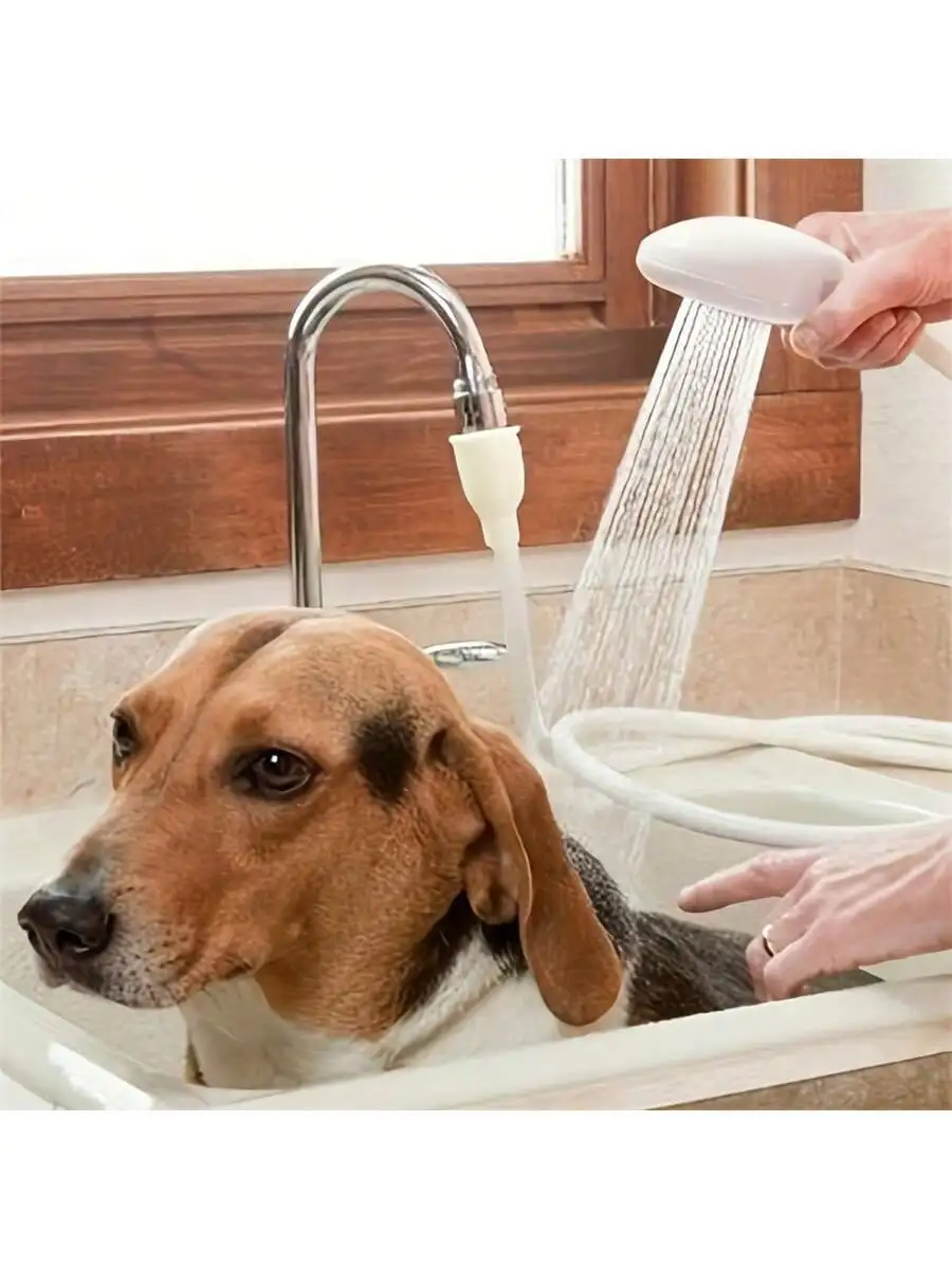 

Dog shower attachment Tub facet sprayer Dog bathing station Dog shower Pet baths Dog bath accessories Cat shower Dog pool