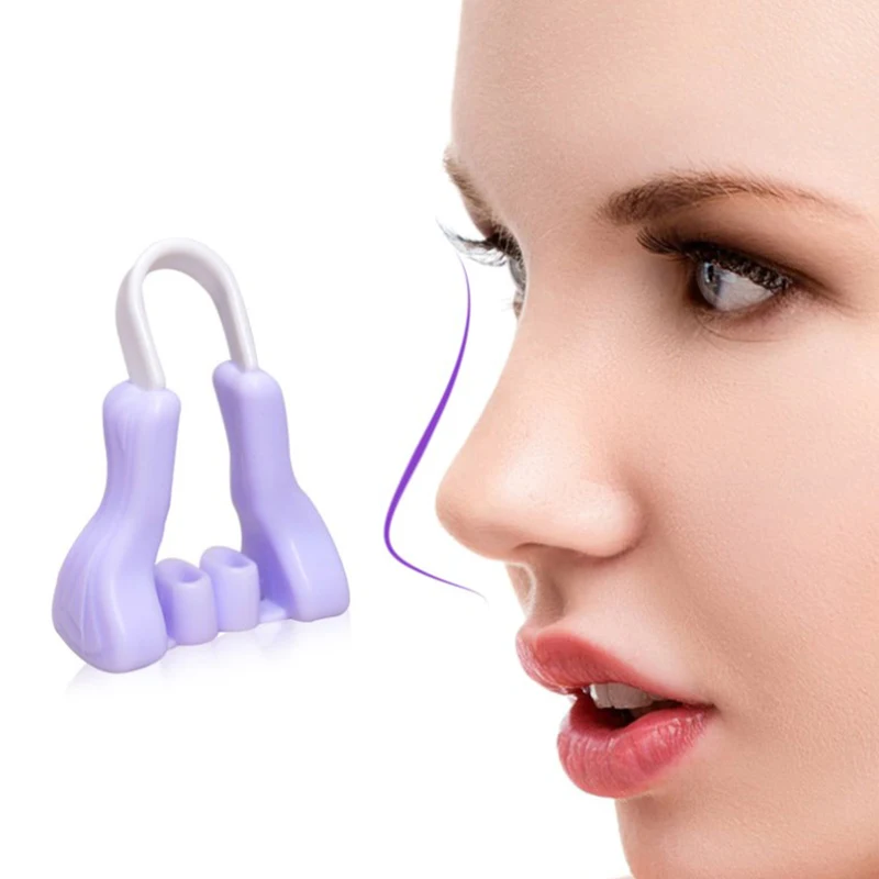 Silicone nariz Shaper clip, levantamento, ponte alisamento, dispositivo mais fino, ferramentas de beleza, nenhum machucado doloroso