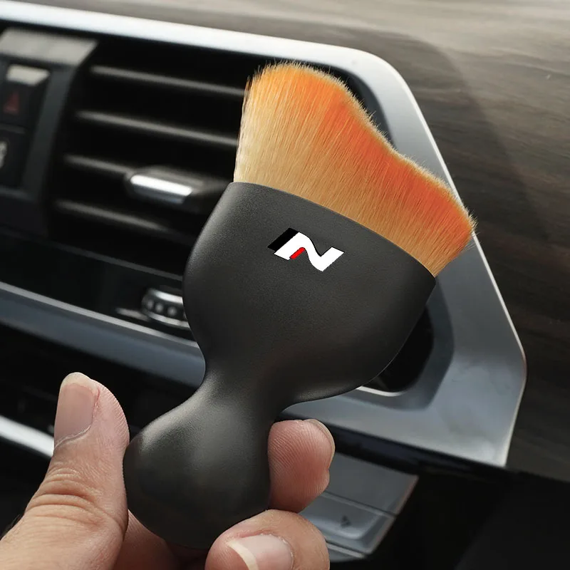 Car Dust Removal Brush Auto Interior Cleaning Tool For Hyundai I30 I20 IX35 I40 Tucson Getz Sonata Palisade Veloster Elantra Sol