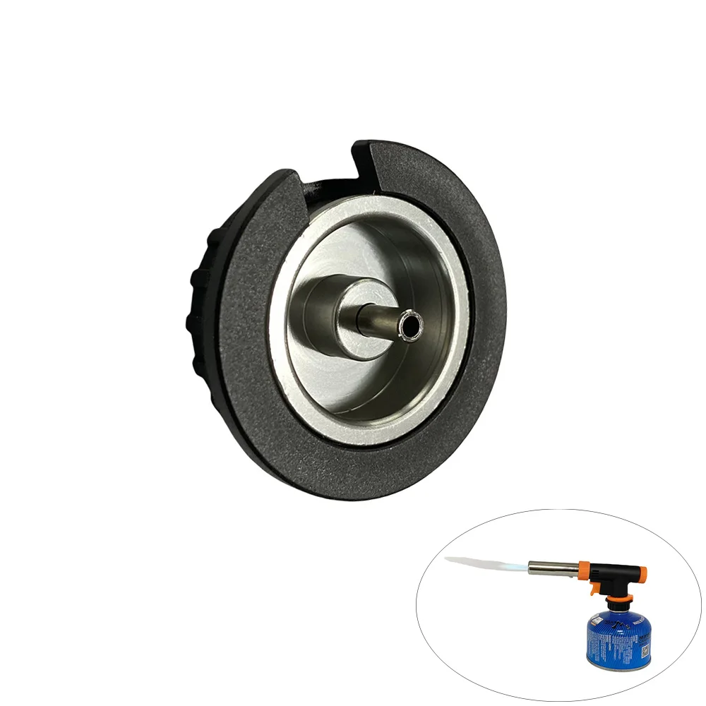 Outdoor Camping Gas Adapter Butane Burner Thread Converter Gas Torch Welding Fire Maker Adapter Camping Baking Barbecue