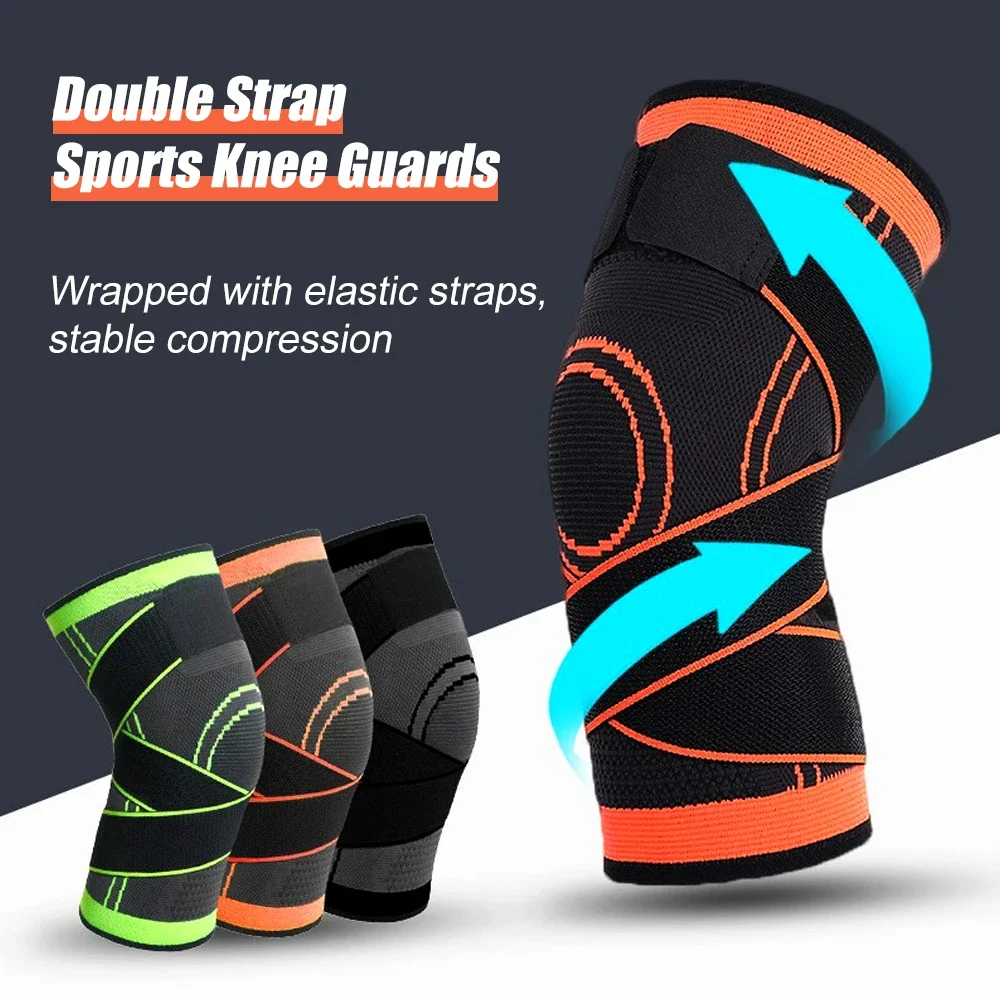 Professional Knee Brace Sports Knee Pads Men Women for Arthritis Joints Protector Fitness Compression Sleeve for Running Workout