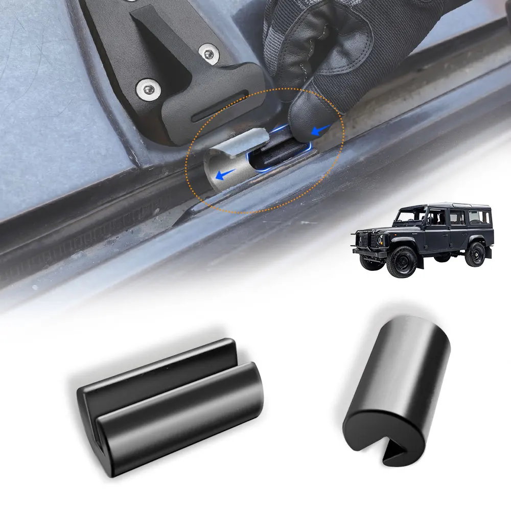 

For Land Rover Defender 90 110 130 2004-2018 ABS Car Engine Hood Hinge Buckle Latch Lock Car Accessories