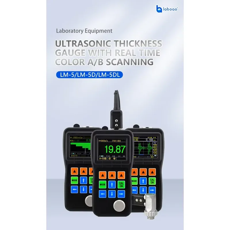 for Laboao LM-5 LM-5D LM-5DL High Accuracy Ultrasonic Thickness Gauge with Real-Time Color A/B Scanning and 0.1mm Resolution