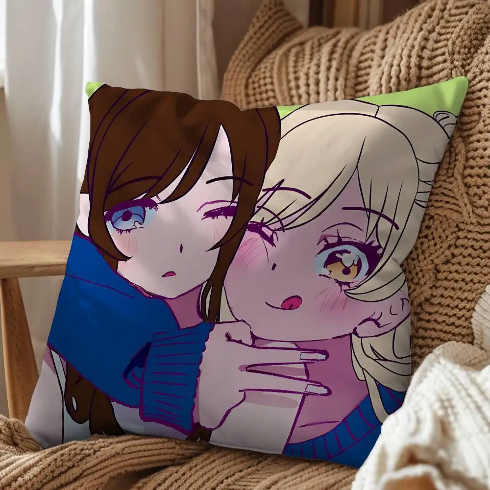 Co09 Jecka Nicole Class of 09 Pillow Case Anti-dustmite Pillowcase Invisible zipper silky short plush Sofa cushion cover