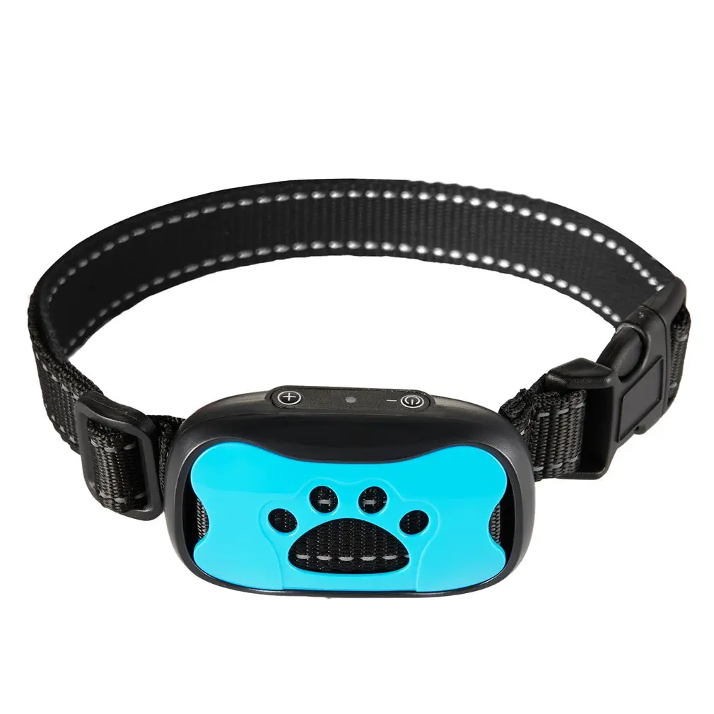 Pet Dog AntiBarking USB Electric Ultrasonic Dogs Stop Barking Vibration Anti Bark Collar Automatic Collar Dog Training Collars image 2