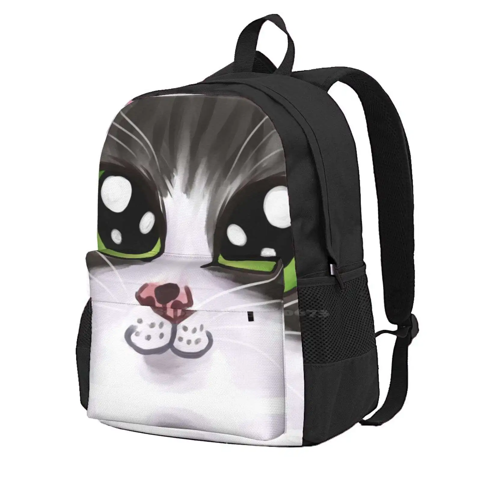 Gnocchi The Cat Hot Sale Backpack Fashion Bags House Cat Tabby Cute Animal Animals Big Eyes Kitten Pets Cute Cat Adorable