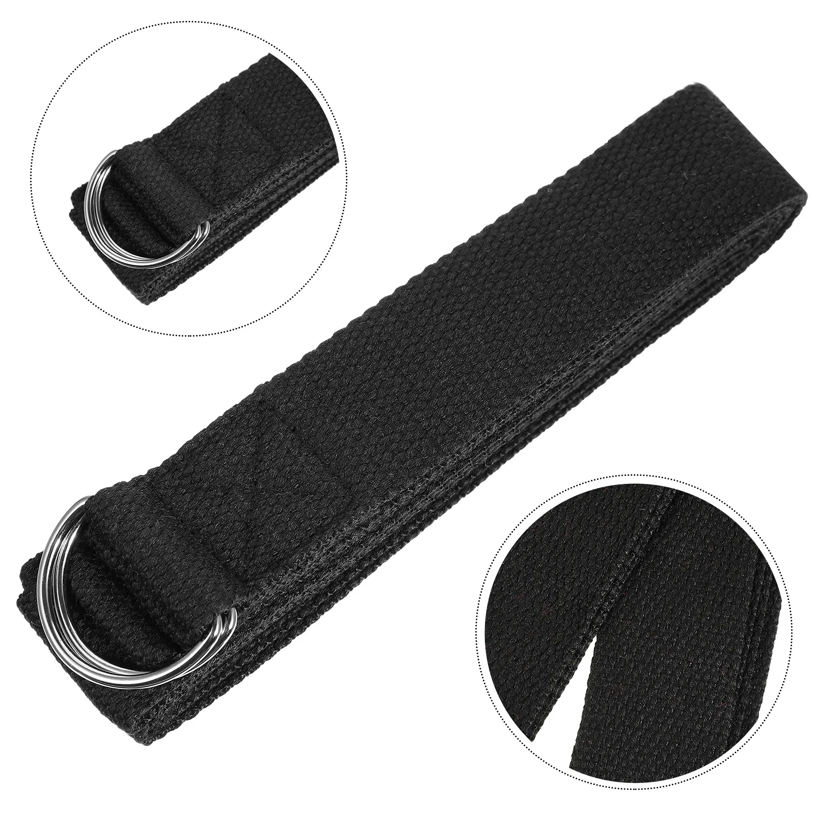 

Yoga Stretch Strap High Density Woven Polyester Cotton for Yoga Fitness Stretch Bands Workout Stretching Rope Workout Bands