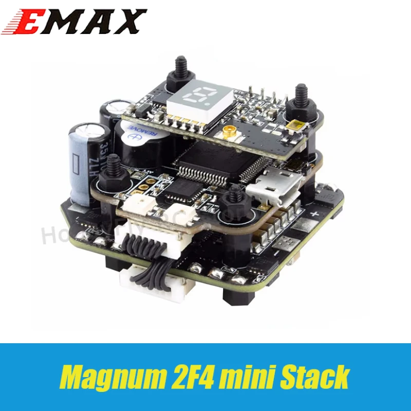 EMAX Mini Magnum 2 F4 35A Flytower 20x20mm 35A MPU6000 2-6S  BLHeli_32 4in1 ESC+F4 Flight Controller OSD+VTX For RC FPV Drone