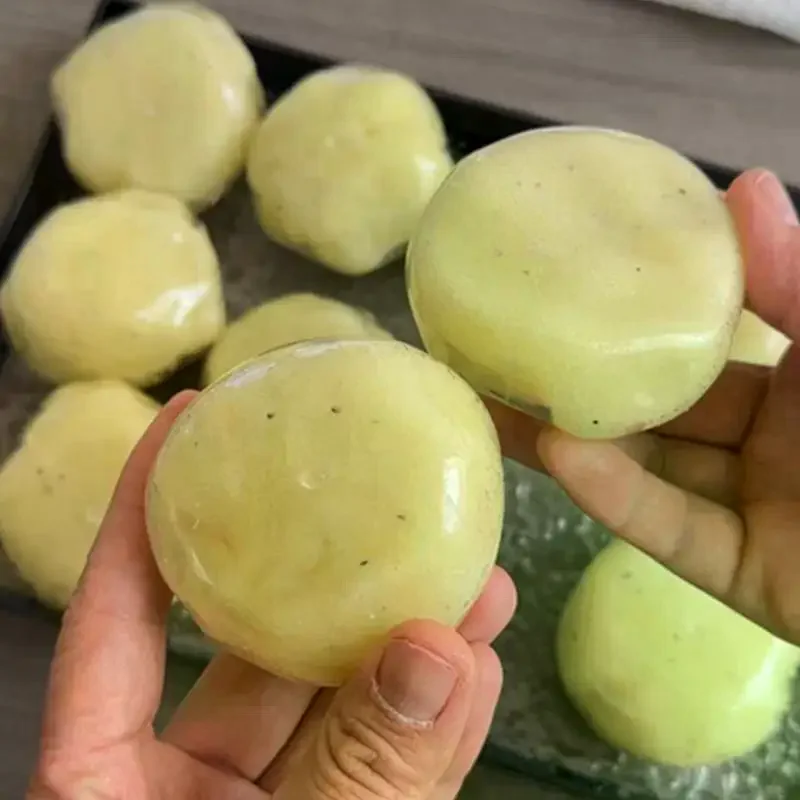 Realistic Mashed Potato Squeeze Ball, Textured Crinkle Sound Stress Relief Squeeze Toy, Sensory Fidget Toys Relaxing Gifts view 2