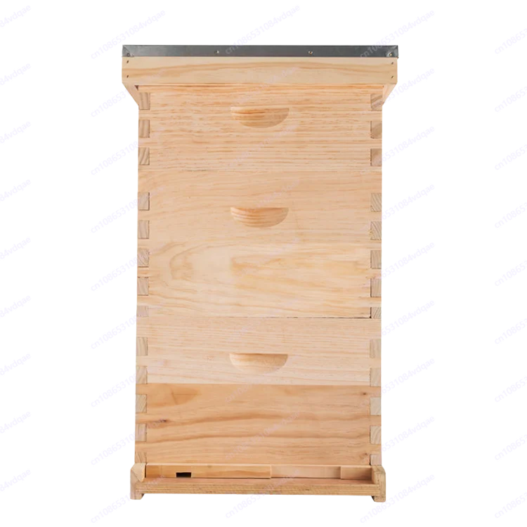 3 Layer Complete Langstroth Beehive Box 10 Frame Bee Hive Starter Kit Complete Hive