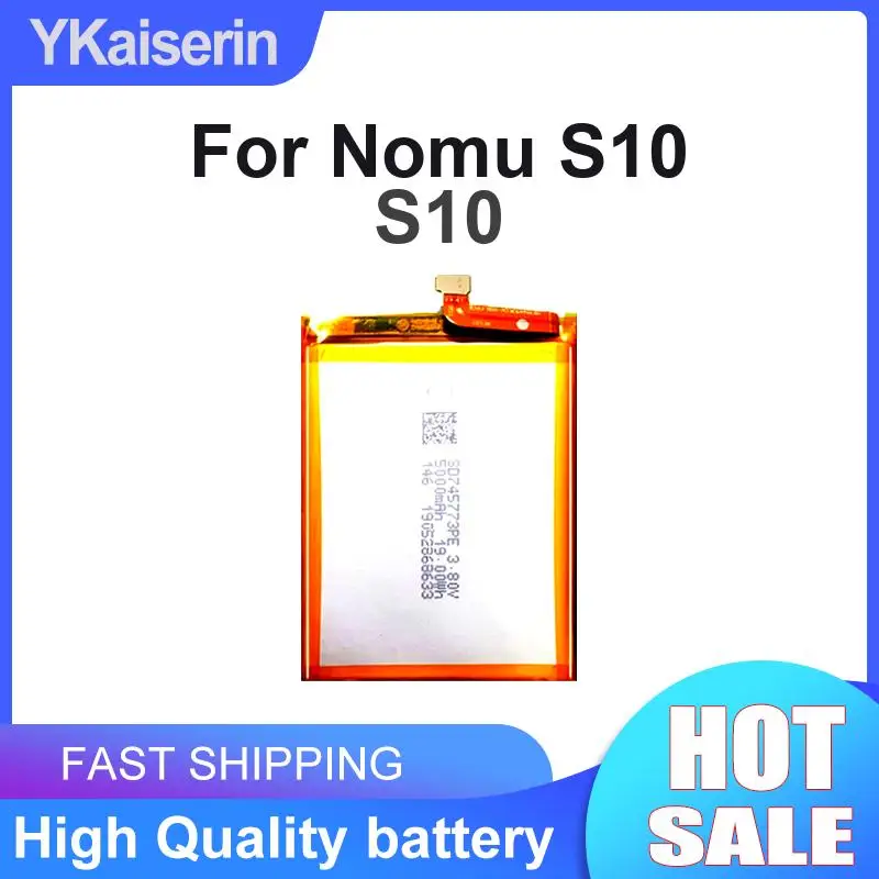 5000mAh For Nomu S10 S 10 Mobile Phone Battery Portable