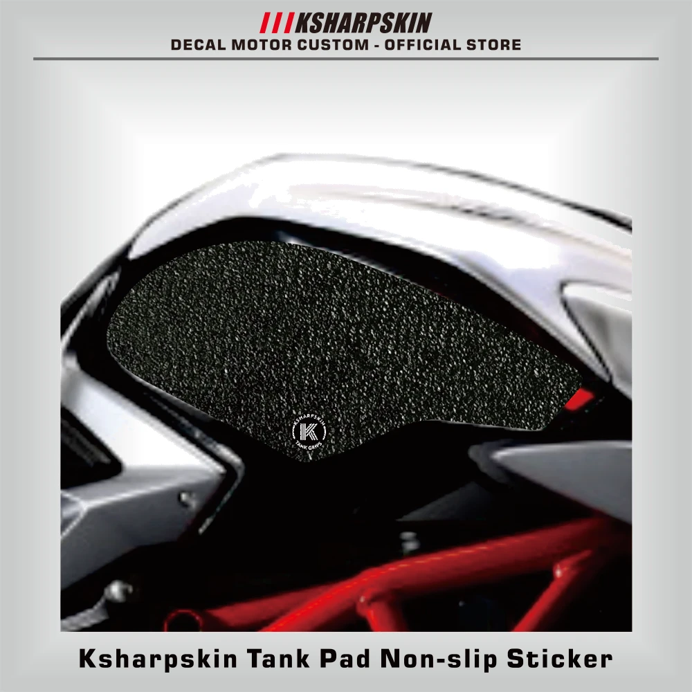 Motorcycle protection pad tank grip fuel sticker gasoline knee traction side Non-slip for MV Agusta Brutale 800/1090/Dragster