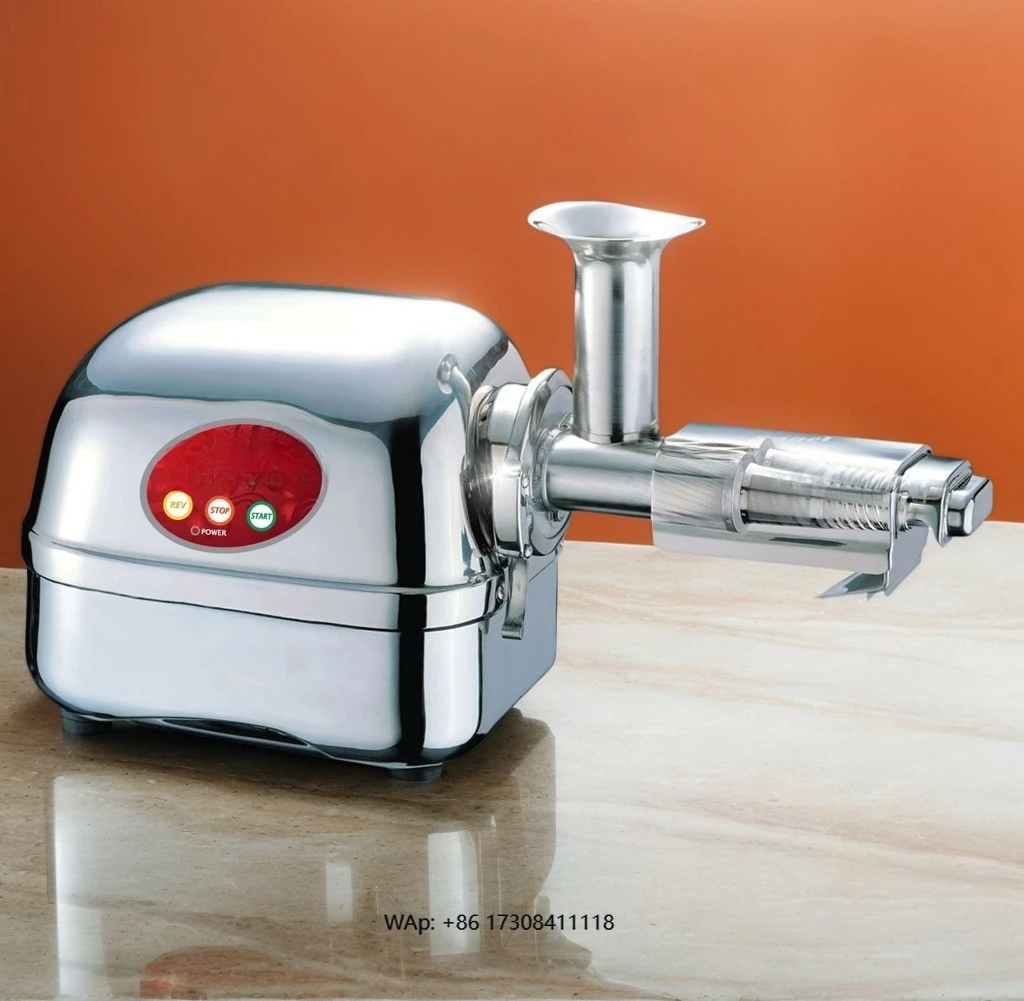 100% Stainless Steel Double Gear Centrifugal Juicer Battery Type Automatic Pulping  304/316 Stainless Steel