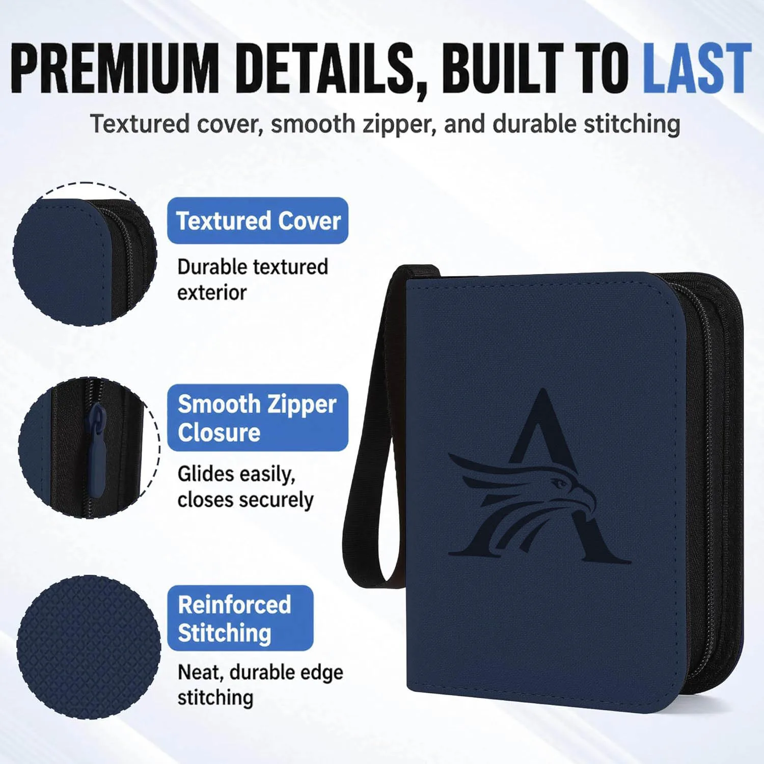 Top Loader Binder, 1 Pocket Holding 40 Cards in 3"x4" , Side Loading Small Book ，for MTG TCG, Pokemon, Trading, Sports Cards view 5
