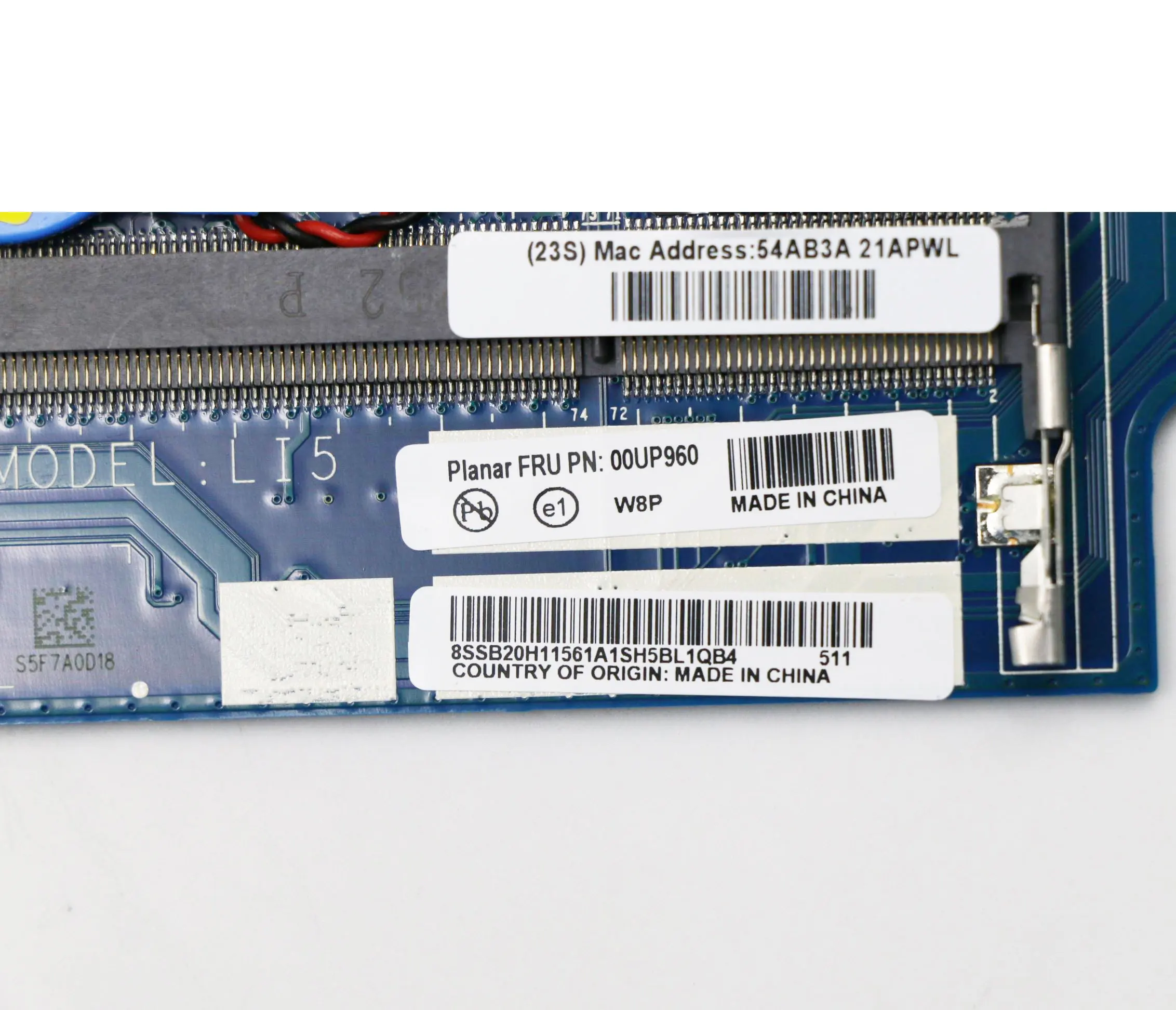 Imagem -02 - Thinkpad-motherboard Laptop para Lenovo 11e Yoga Da0li5mb6i0 N2940 Ddr3 Testado ok 00up960
