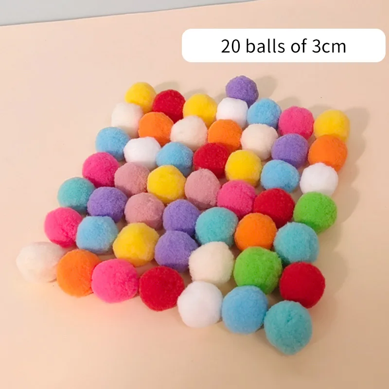 Katzen spielzeug interaktiver Spaß Spielzeug pistole Plüsch ball startet ruhigen Sprung ball, um die Katze kreative Mini-Schieß pistole Haustier zubehör zu necken