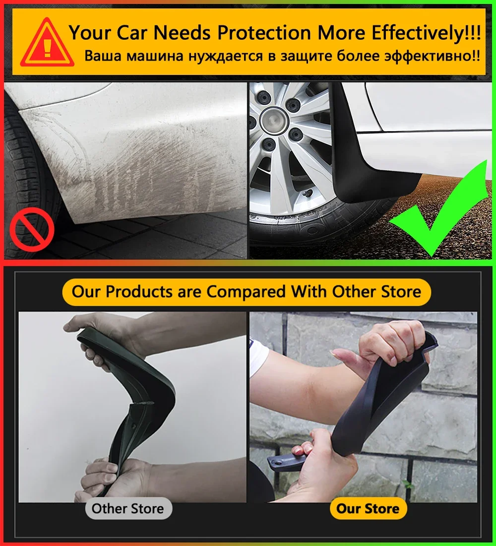 for Nissan Sentra Sylphy Pulsar 2013~2019 B17 Mudflap Fender Mud Guard Splash Flap Mudguard Accessories 2014 2015 2016 2017 2018