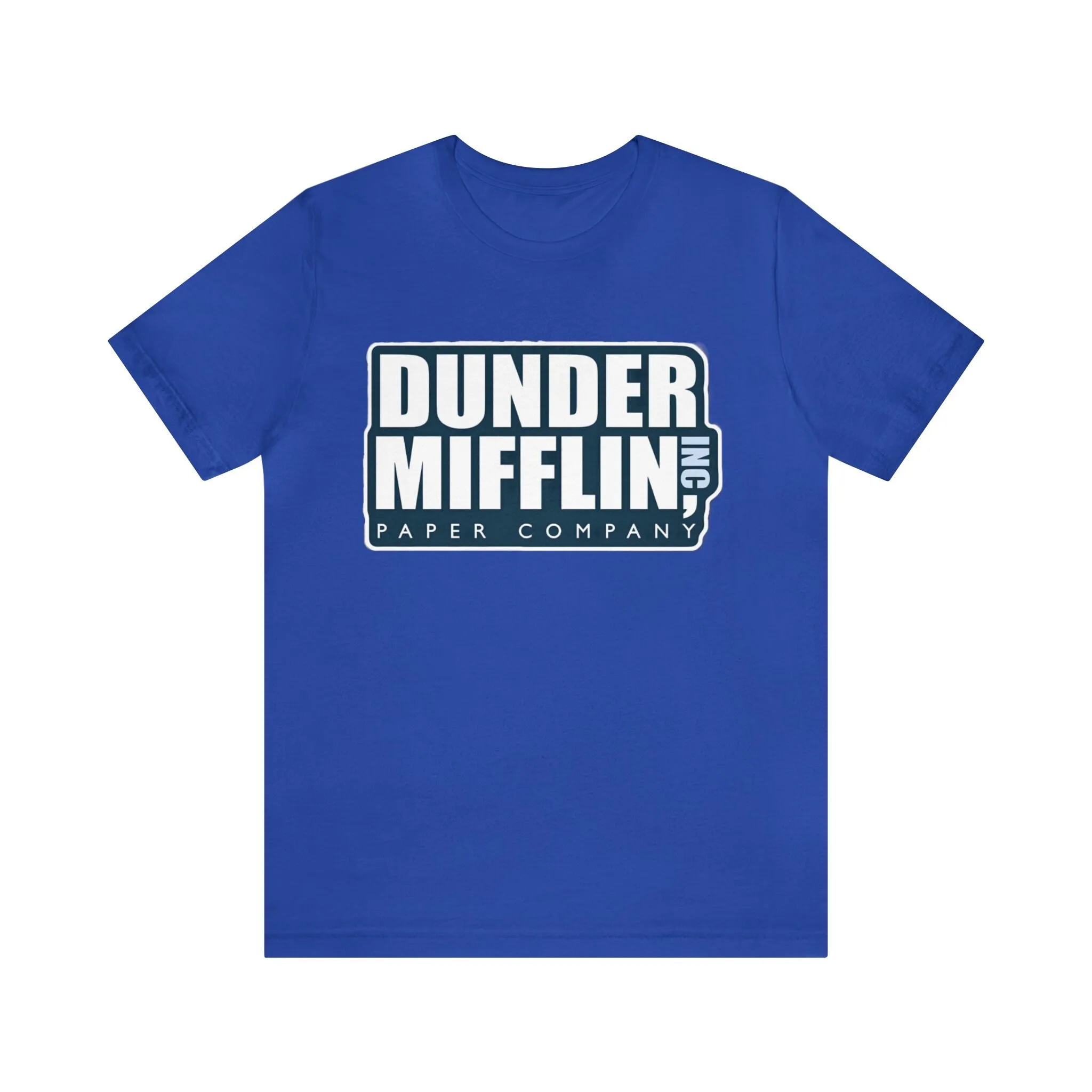 Dunder Mifflin Paper Company Vintage Logo T Shirt Ultimate 'The Office' Fan Gear