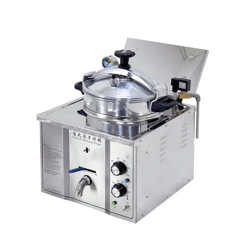 

Hot selling and durable MJG-16 high-quality CE ISO chicken grill electric meat sauce pressure fryer/electric desktop fryer