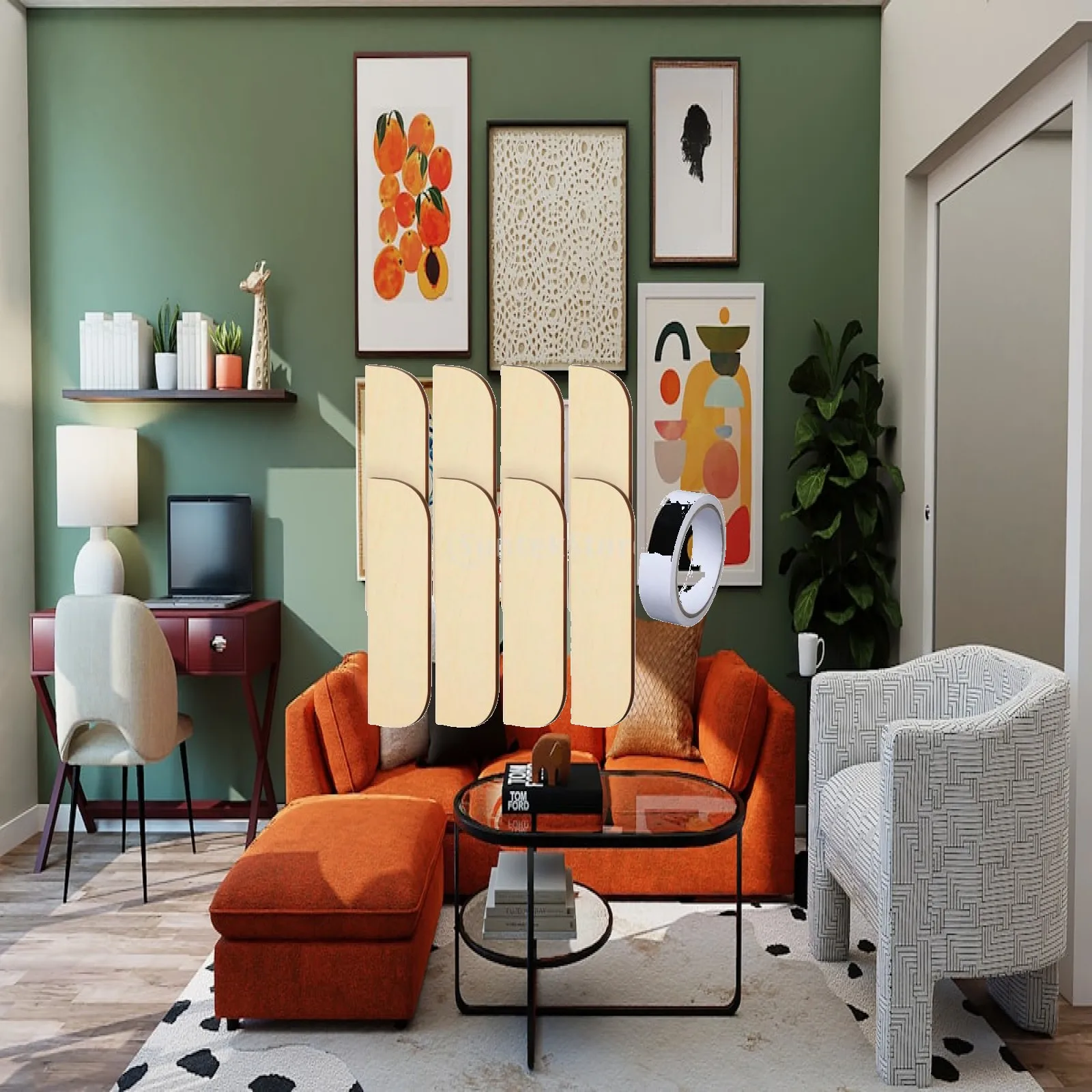 Hinge Repair Wood Panel Cover Accessories Gifts Cabinet Hinge Repair Plate Kit for Furniture Repair and Door Fix