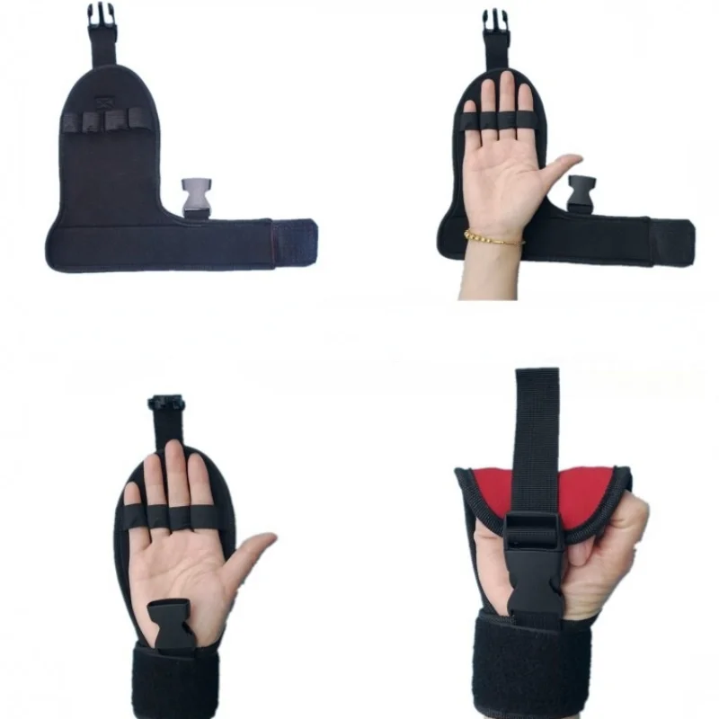 Rehabilitation Finger Gloves Brace Breathable Anti-Slip Auxiliary Fixed Hand Fist Stroke Hemiplegia Patient Training PainRelieve