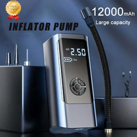 HOT 12000mAh Wireless Portable Car Air Pumps Compressor 12V 150PSI Electric Tire Inflator Pump For Car Motorcycle Balls New