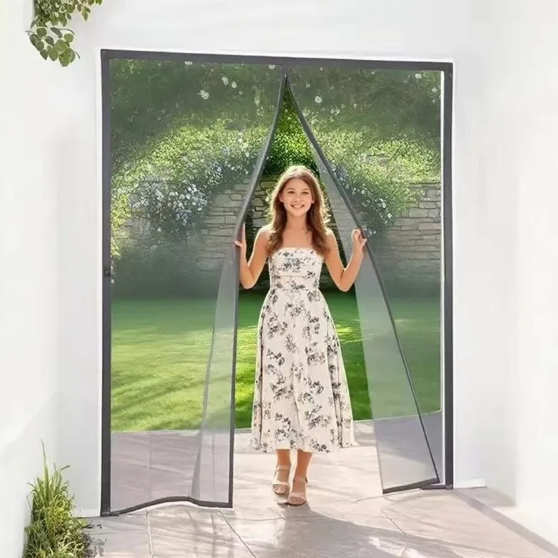 Mosquito Proof Curtain, High-end Magnetic Screen Door, Encrypted Household Bedroom Partition, Customized Screen Window in Summer