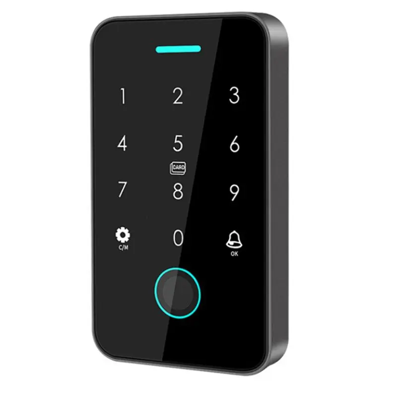 

FEDI-Dual RFID 125 кГц+13,56 МГц Tuya Уличная биометрическая клавиатура контроля доступа по отпечатку пальца IP67 Водонепроницаемый считыватель отпечатков пальцев для открывания дверей