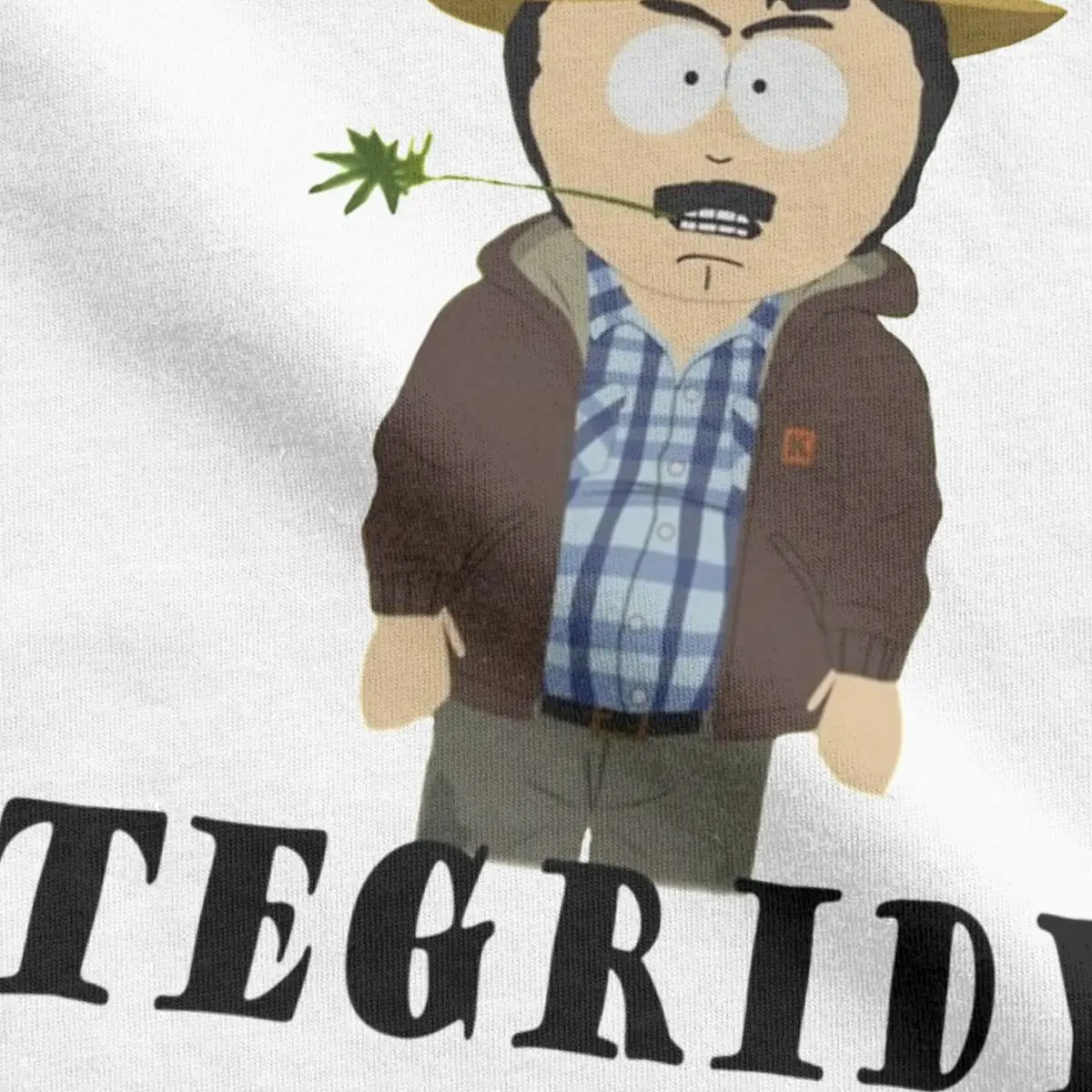 ساوثز باركس راندي مارش التي شيرت الرجال القطن قمم Kawaii Crewneck قصيرة الأكمام