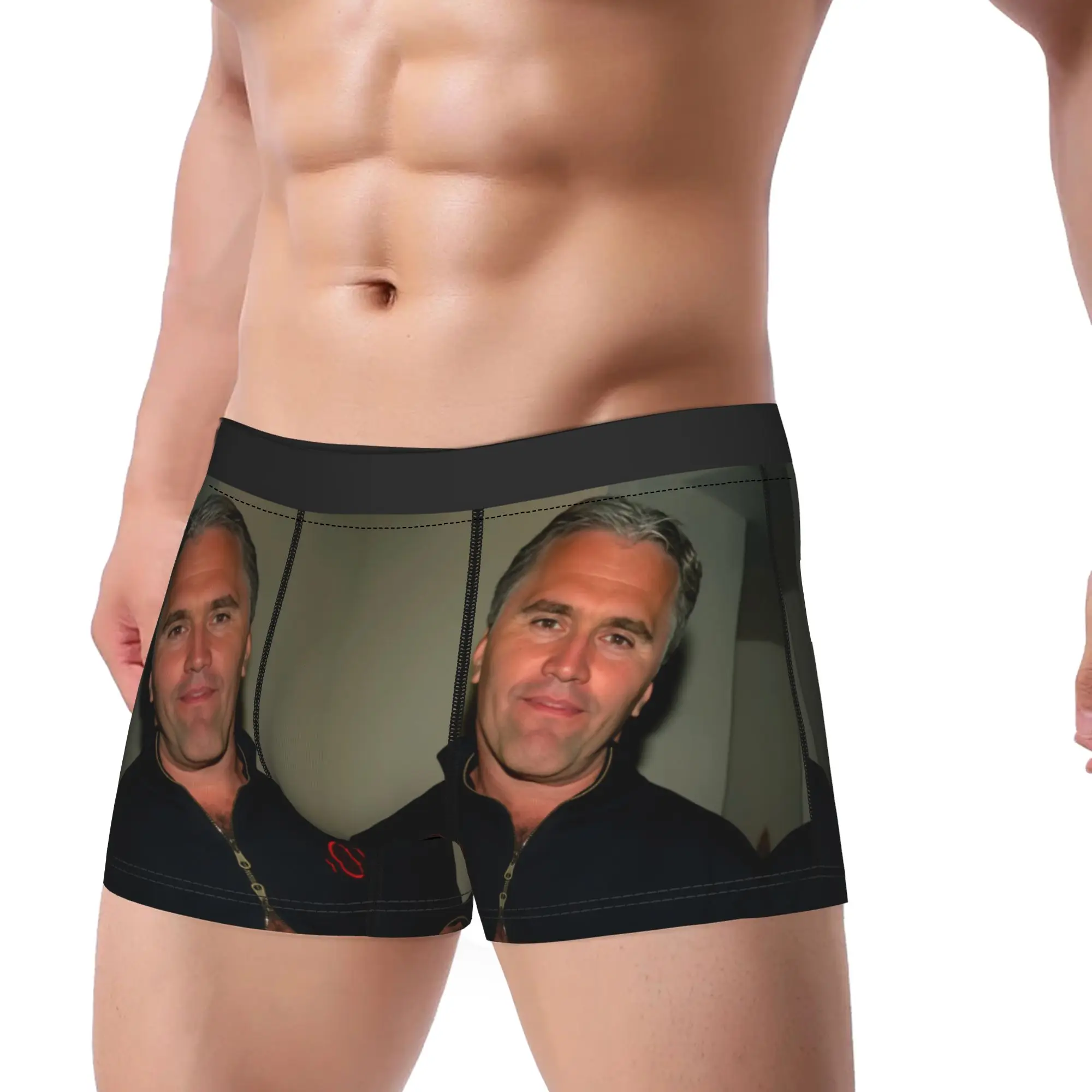 Charlie Kirk Underwear  Printing Boxershorts Quality Males Panties Breathable Shorts Briefs Birthday Gift