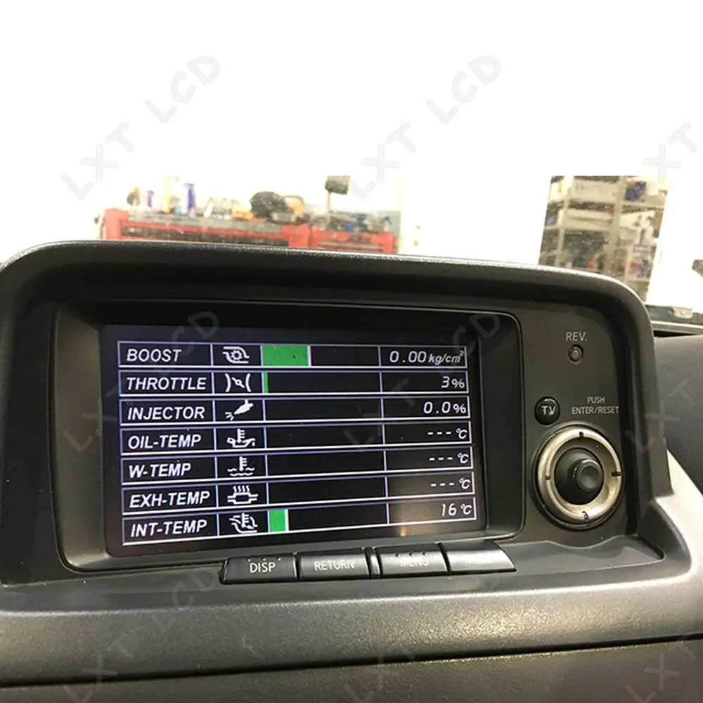 LCD Screen Display Panel For R34 GT-R MFD For NISSAN SHARP S1 99~20 For TOSHIBA S2 later 2000 Multi Function Original Compatible