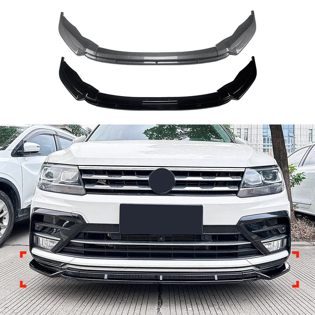 

Подходит для Volkswagen Tiguan MK2 Pre-Rline 2017-2020, модификация переднего спойлера лопаты