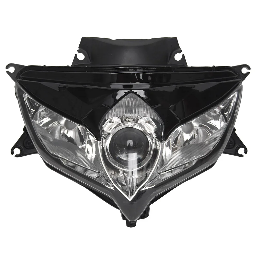 

Motorcycle Front Headlight Headlamp Assembly for Suzuki GSXR 600 750 K8 2008 2009 / GSXR600 GSXR750 08 09 High Quality ABS