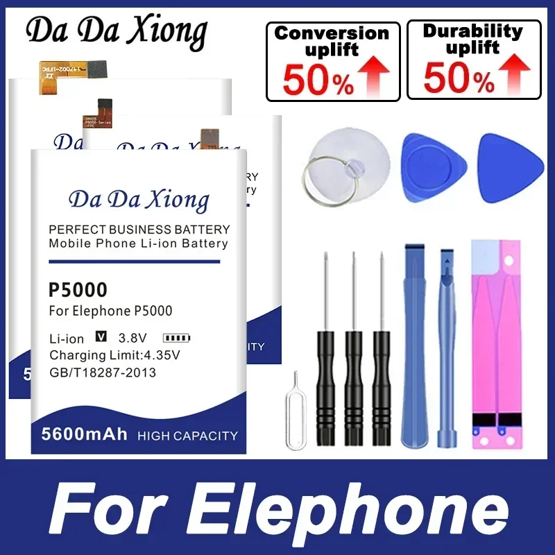 DaDaXiong New High Quality Replace Battery For Elephone P200 P2000C P3000 P3000S P5000 P7000 P8000 P9000 Lite P6000 P6000Pro