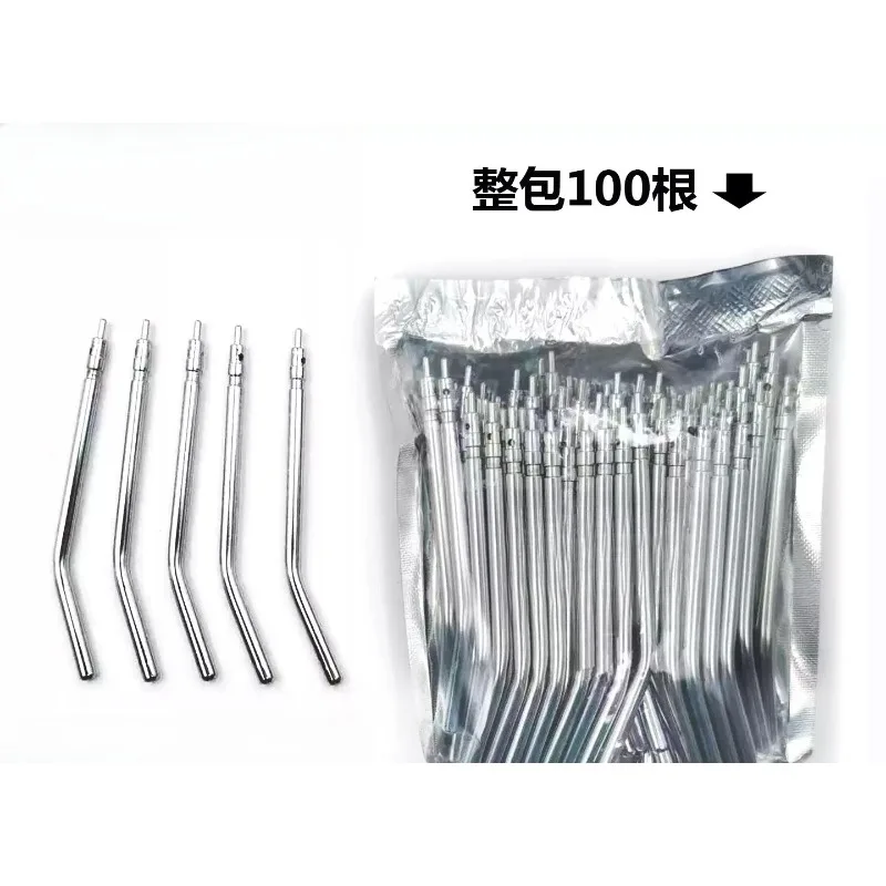 Everbright Store Dental Three-purpose Boom, Three-purpose Nozzle Oral Dental Chair Three-purpose Head Stainless Steel Nozzle