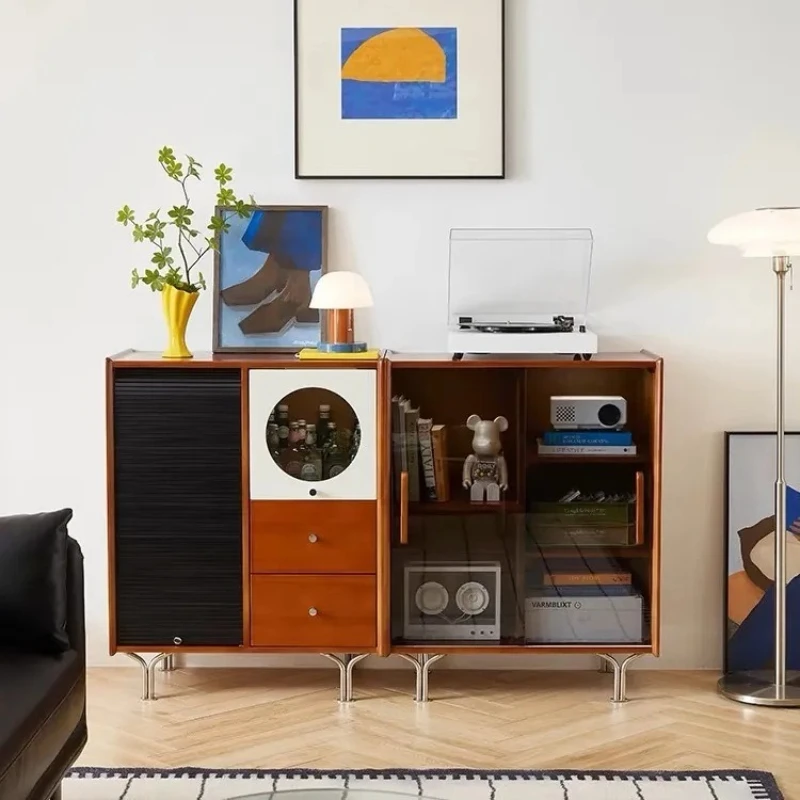 

Nordic dining side home against the wall Living room integrated locker Tea kitchen storage Multifunctional modern simplicity