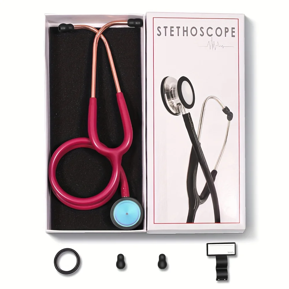 Professional Cardiology Stethoscope Double Head Stethoscope Medical Equipment Equipo Medico Doctor Nurse Student Stethoscope