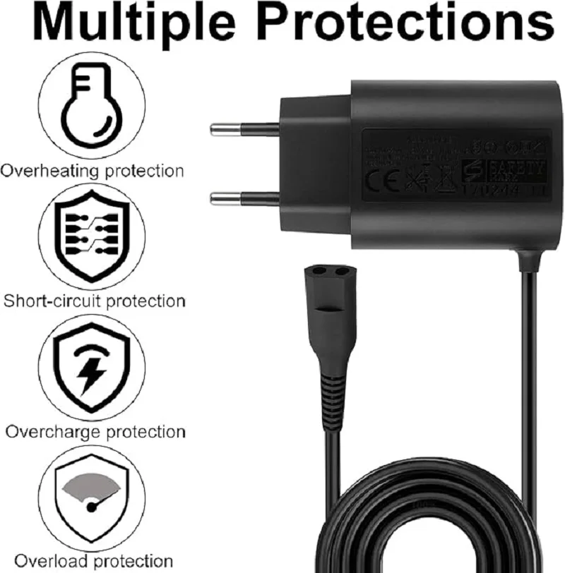 12V 0.4A Applicable Replacement Shaving Charger For Braun Series S3 S5 S7 S8 S9 Electric Shaver Charger Adapter Durable Easy image 2