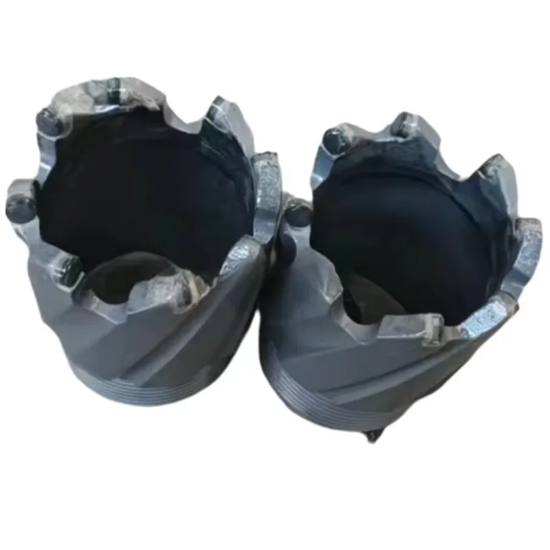 

1PC Industrial PDC Coring Drill Bit Petro Triangular Blade For Geological Exploration Water Well Hard Rock Fast Penetration