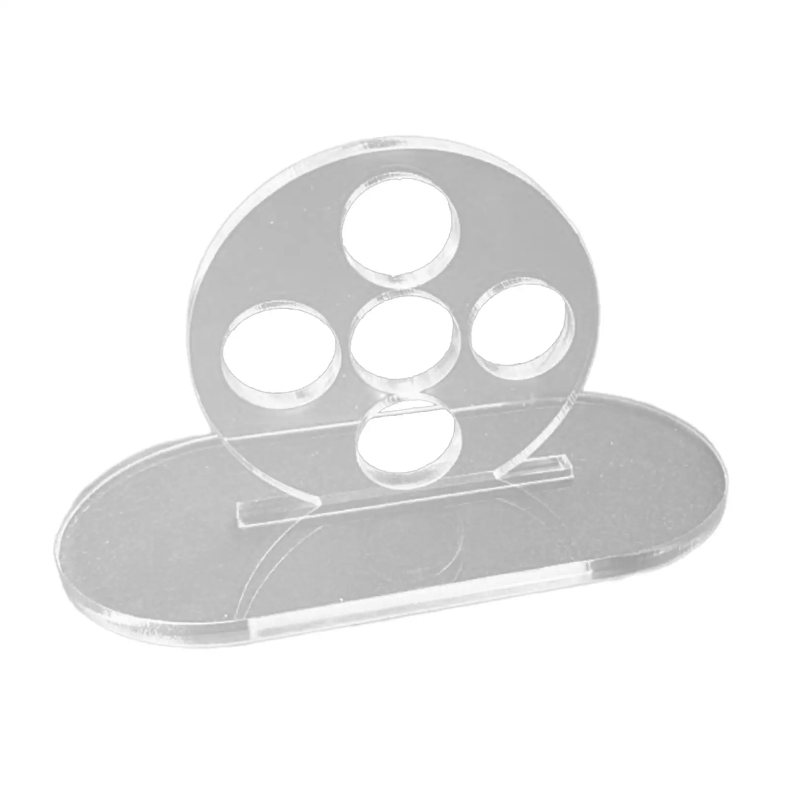 Portable Billiard Rod Trainer Acrylic 5 Holes Stroke Exerciser Aiming Helper for Billiards Training Supplies