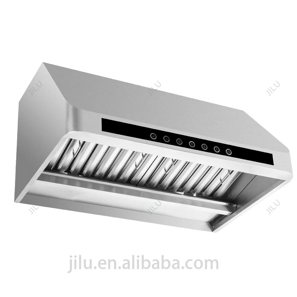 Customized Stainless Steel Electric Range Hood for Household Kitchen Use