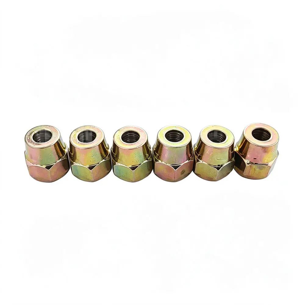 Universal Steel Brake Hose Fitting Assortment Threaded Connectors For Vehicle Hydraulic Line Repair Braking System Components
