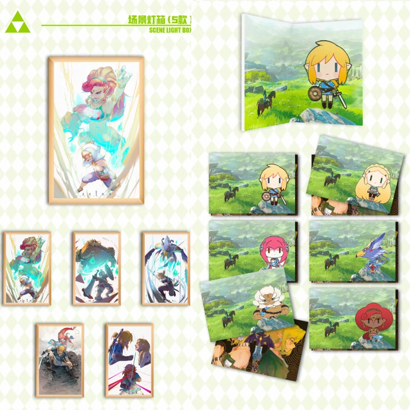 Hot Game Collection Card ZELDA : BREATH OF THE WIlD Hobby CCG Doujin Booster Box Children Toy Birthday Gifts