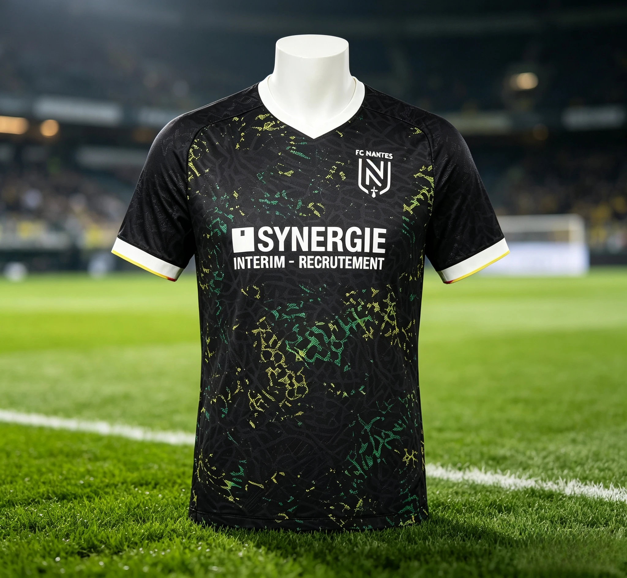 Nueva Camiseta de Fútbol Y2K 2026 para Hombre, FC Nantes, Amarilla y Verde, Manga Corta, Transpirable, Versión para Fanáticos