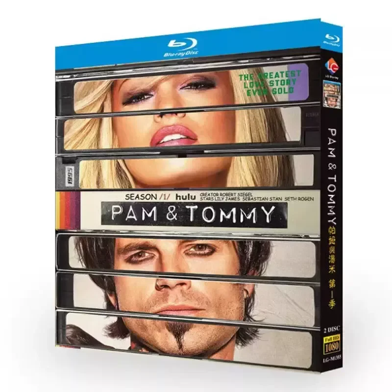 BD Blu-ray Disc Pam and Tommy Season 1 American TV Series 1080p CD Box Chinese and English Subtitles