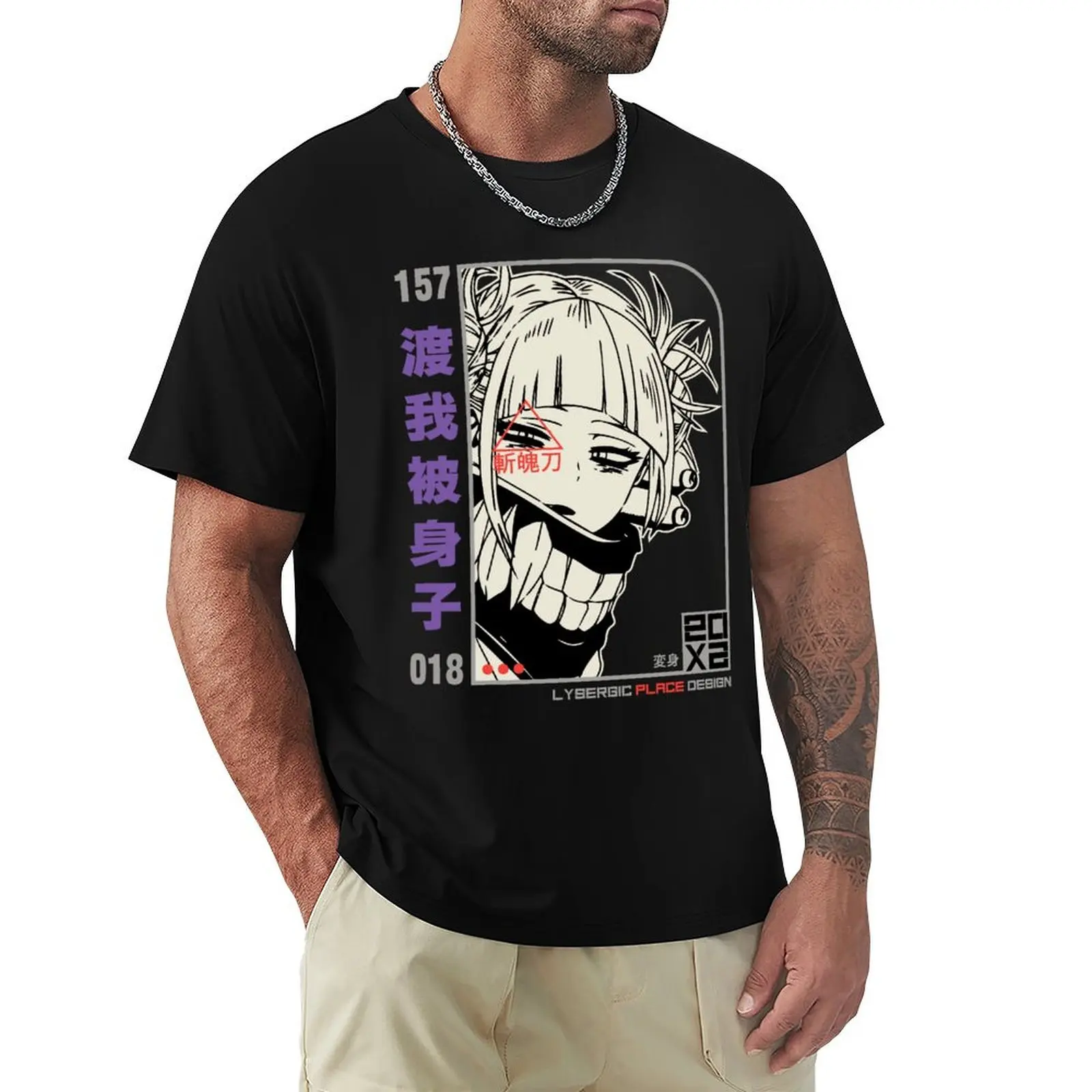 HimikoToga M.H.A. T-Shirt man t shirts for men casual T-Shirt