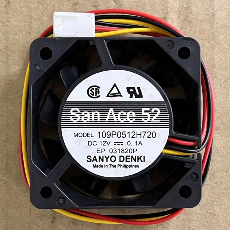 

Новый вентилятор охлаждения для Sanyo 109P0512H720 DC12V 0.1A