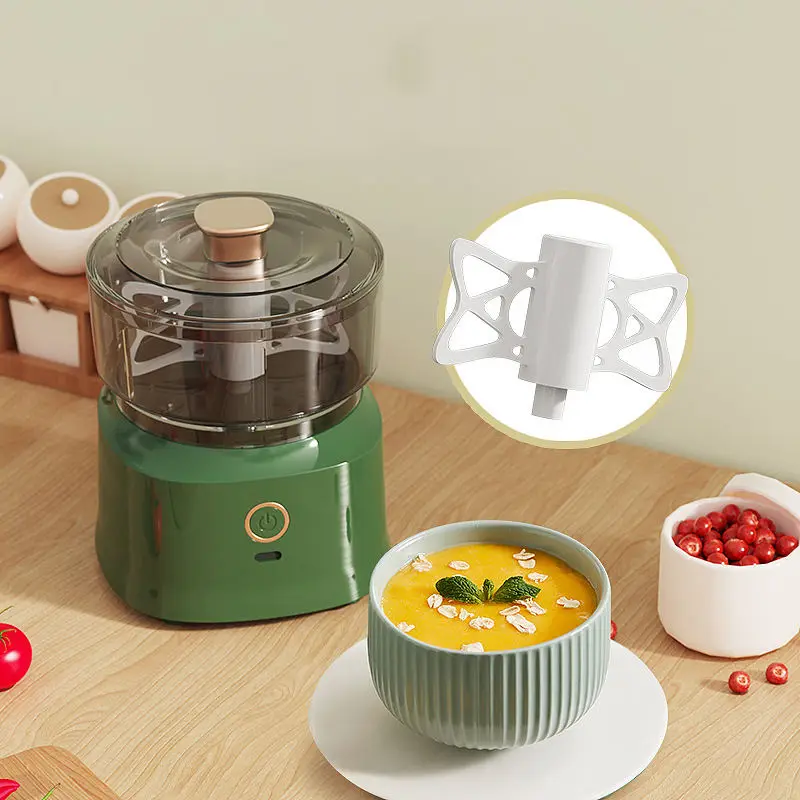 

350ml Multifunction Electric Garlic Beater Wirelessly Blender Comes With Complementary Food Mixer Can Make Baby Supplement Food