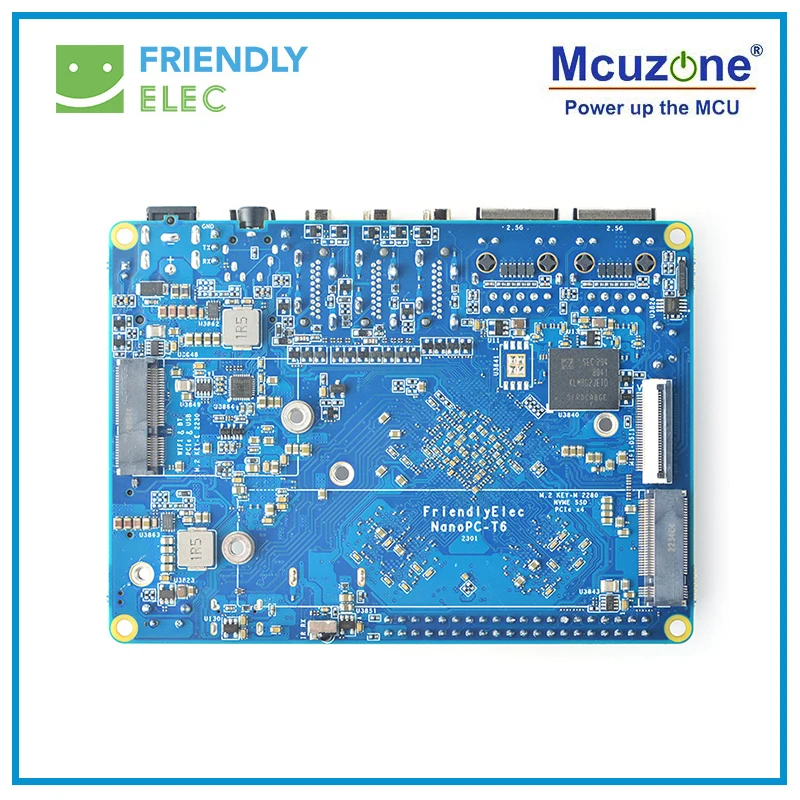 NanoPC T6,RK3588,MiniPCIE 4G LTE,M.2 WiFi6,NVME SSD,HDMI in,2.5G eth ,IR reciver, android TV,Ubuntu,debian